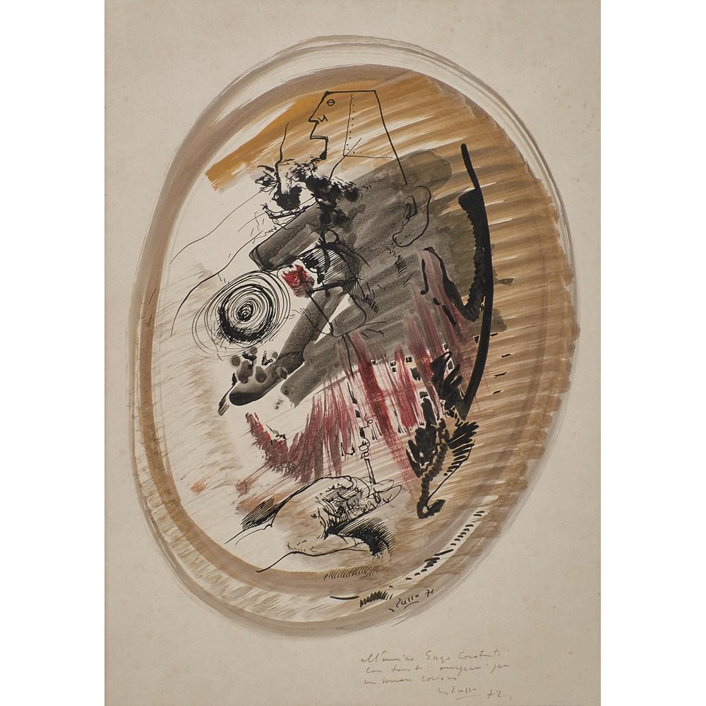 MARIO RUSSO Tecnica mista su carta (1 of 1)