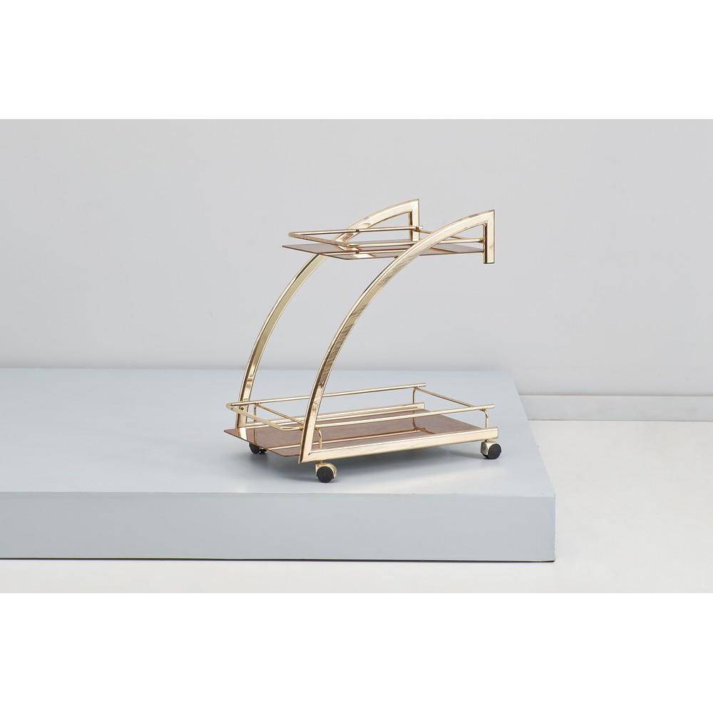 PRODUZIONE ITALIANA ANNI â€™80 Carrello in ottone (1 of 1)