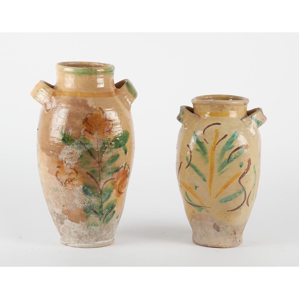 DUE VASI in ceramica smaltata e decorata (1 of 1)