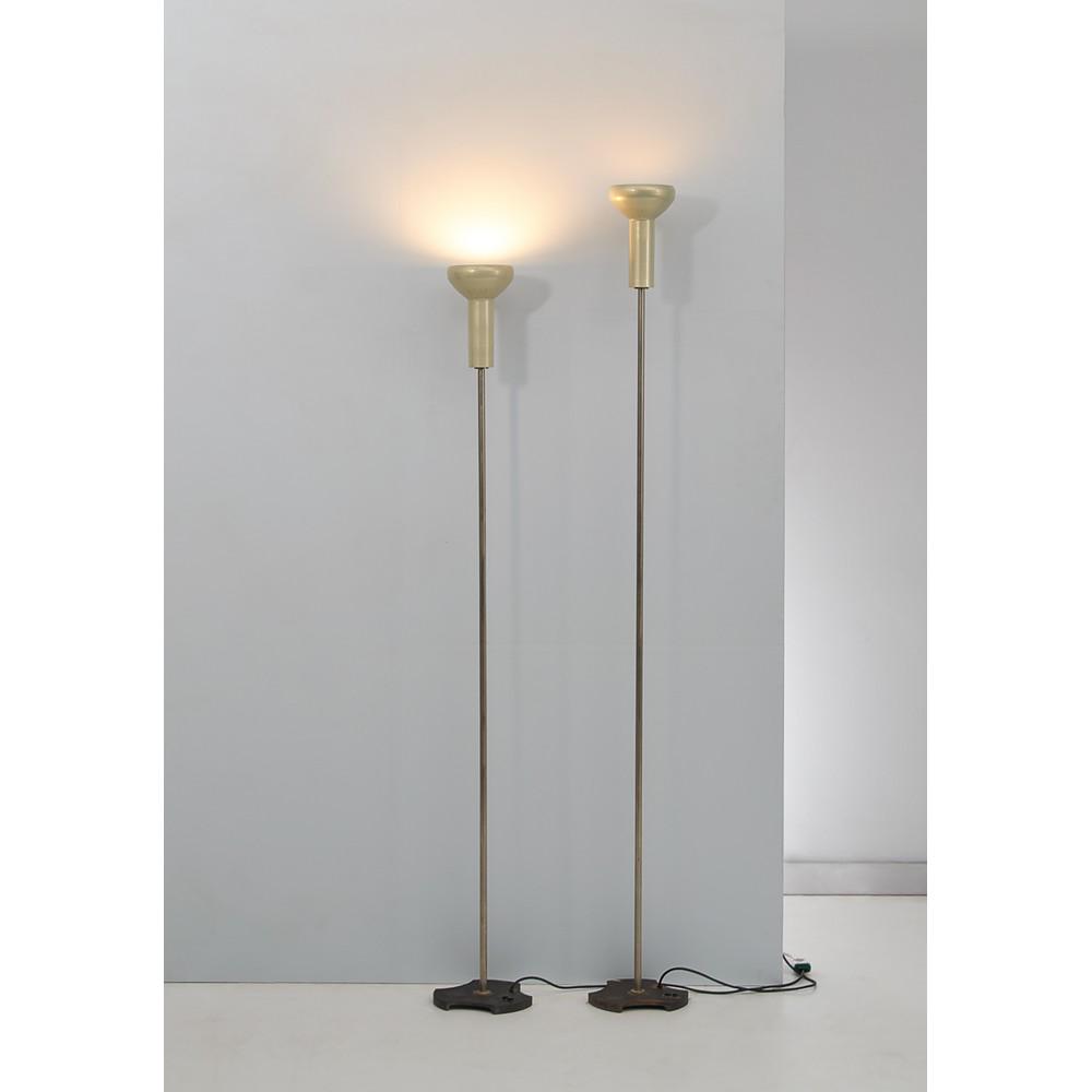 GINO SARFATTI Due lampade da terra mod. 1073 (1 of 1)