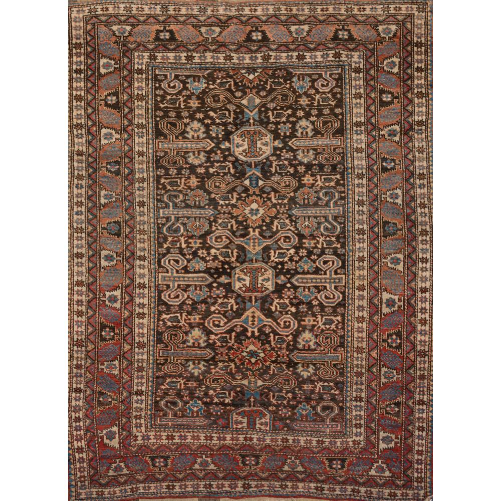 TAPPETO PERPEDIL: TAPPETO PERPEDIL trama, ordito e vello in lana. Armenia prima metà XX secolo. cm 203 x 147.