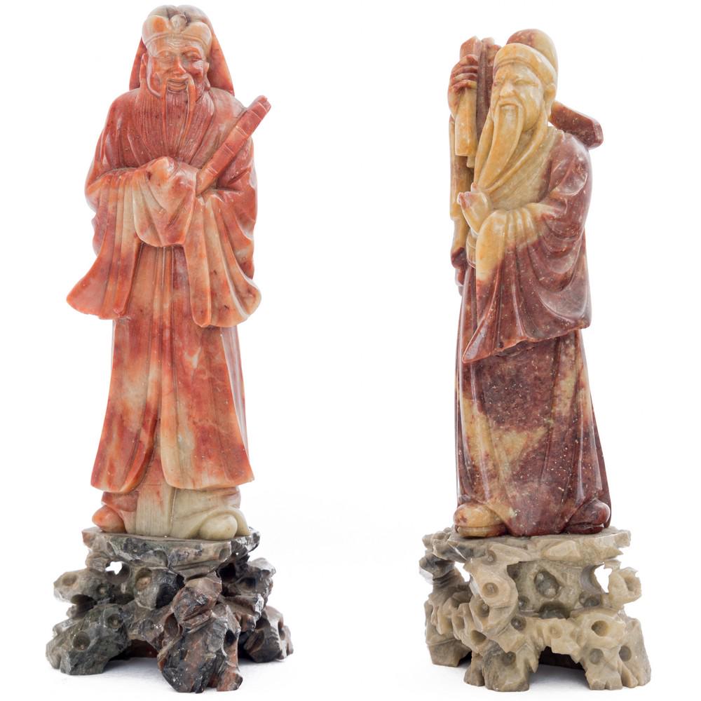 DUE SCULTURE in pietra marmorea (1 of 1)