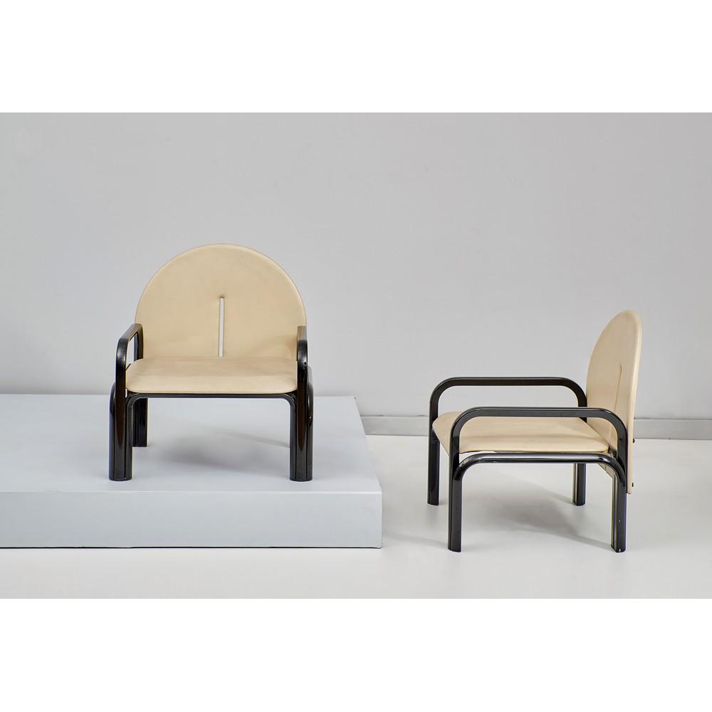 GAE AULENTI, Due poltrone mod. 54L (1 of 1)