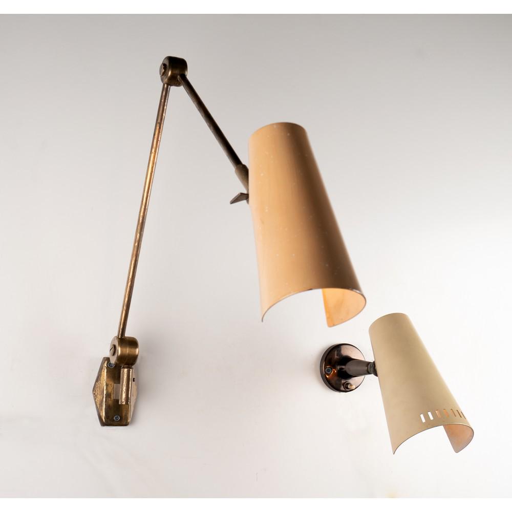 STILNOVO, Due lampade da parete in ottone (1 of 1)