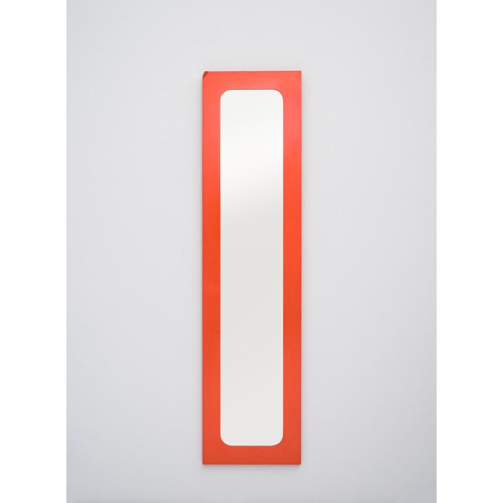 ETTORE SOTTSASS JR., Uno specchio da parete in legno (1 of 1)