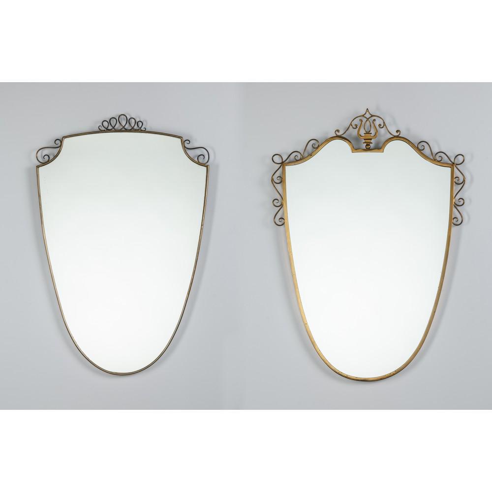 PRODUZIONE ITALIANA 1950 ca., Due specchi da parete (1 of 1)