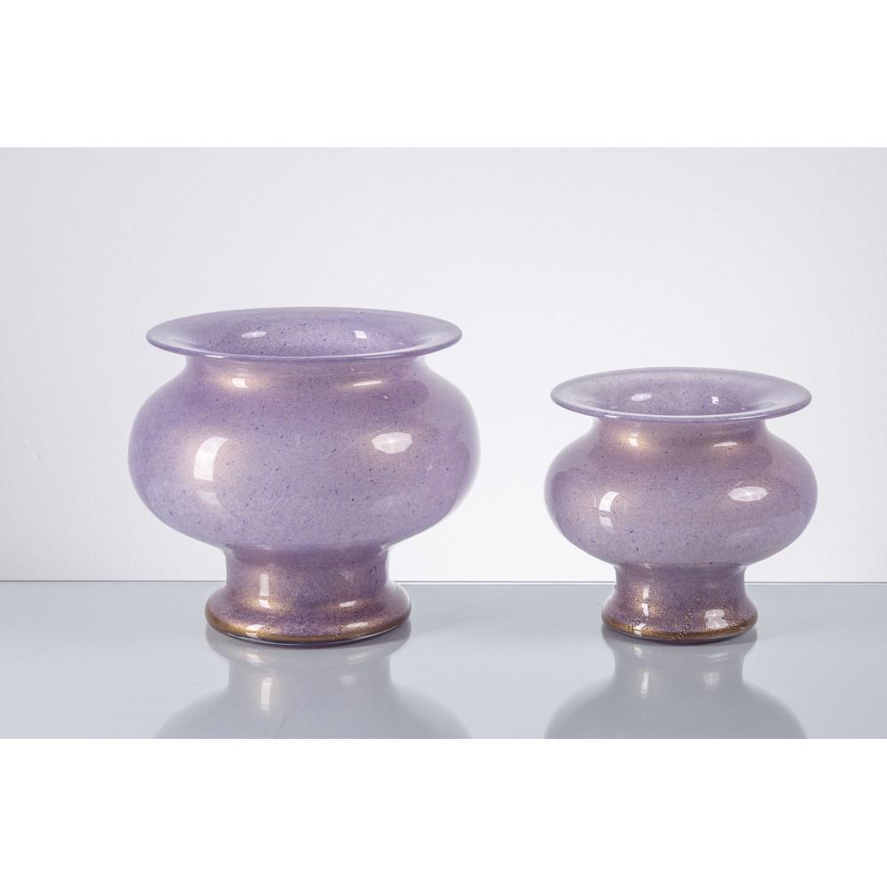 BAROVIER E TOSO, Due vasi in vetro colorato (1 of 1)