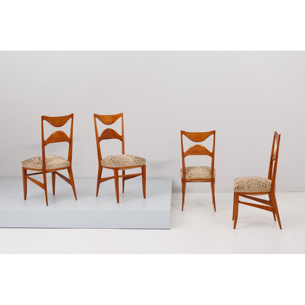ICO PARISI (Attr.le), Quattro sedie in legno (1 of 1)