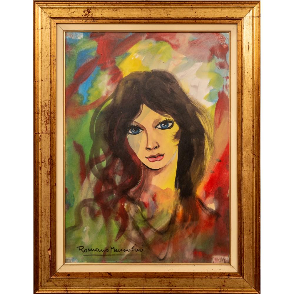 ROMANO MUSSOLINI, Olio su tela (1 of 3)