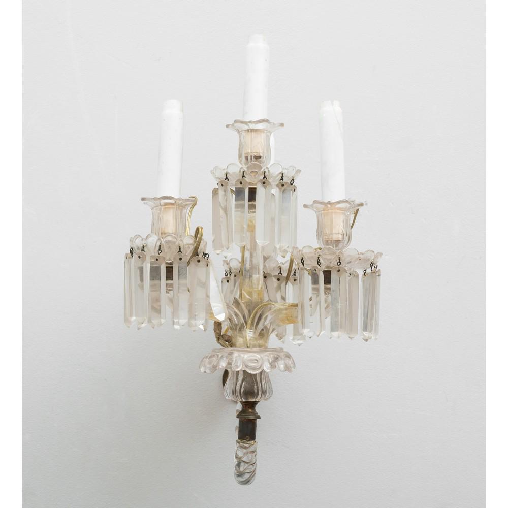 PRODUZIONE FRANCESE 1900 ca. Lampada da parete (1 of 1)