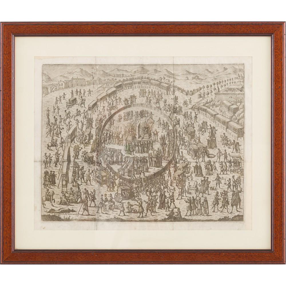 FRANCESCO CICHE', Rara incisione su carta (1 of 1)