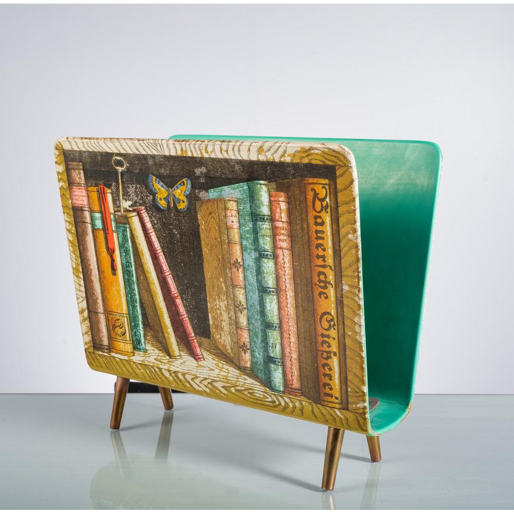 PIERO FORNASETTI, Portariviste in legno, (1 of 2)