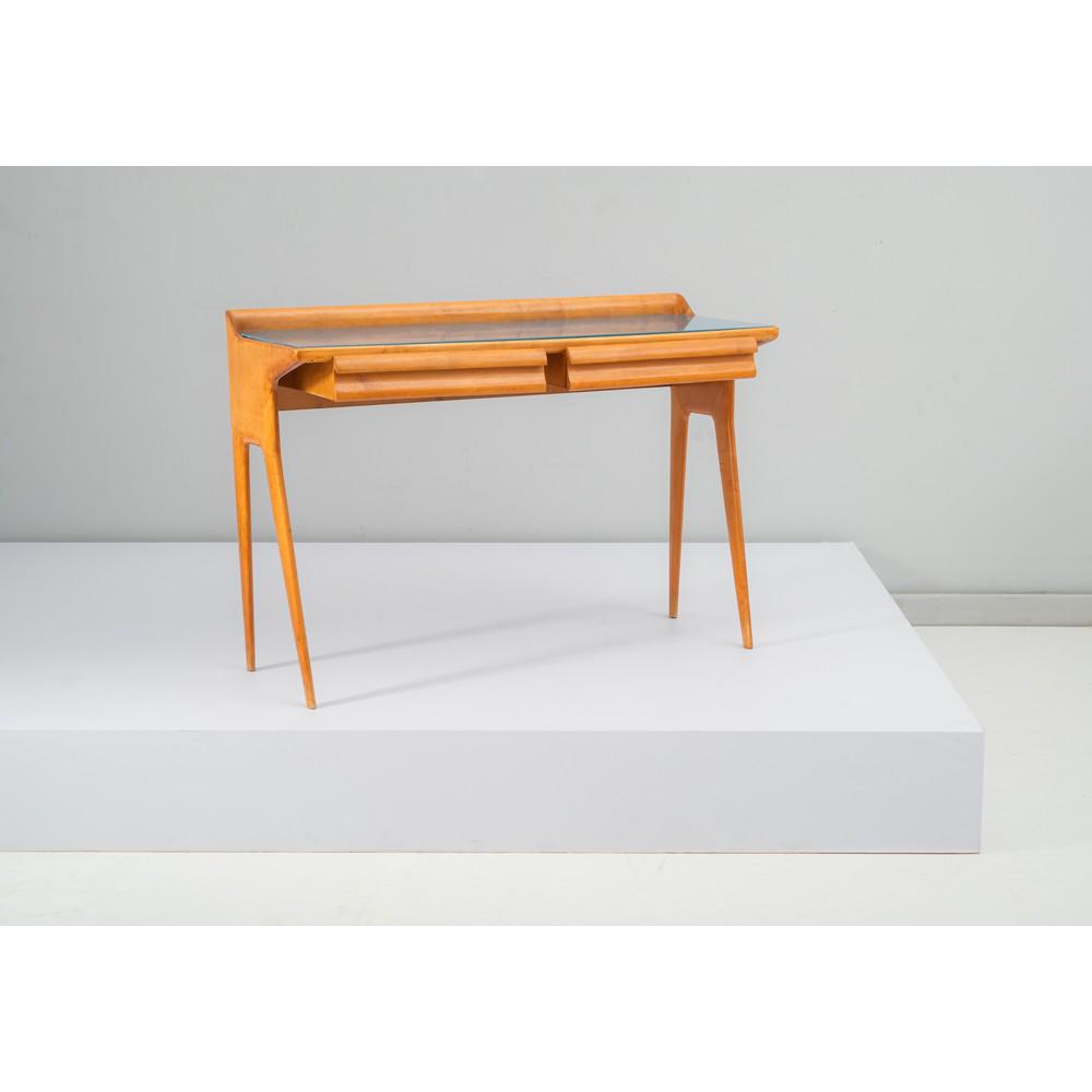 GIO PONTI (Attr.le), Scrittoio in legno di frassino (1 of 4)