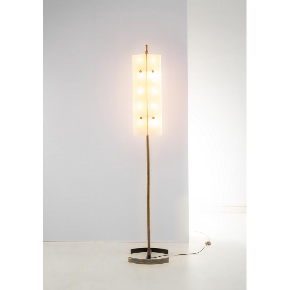 ANGELO LELLI, Rara lampada da terra modello “12707” (1 of 2)