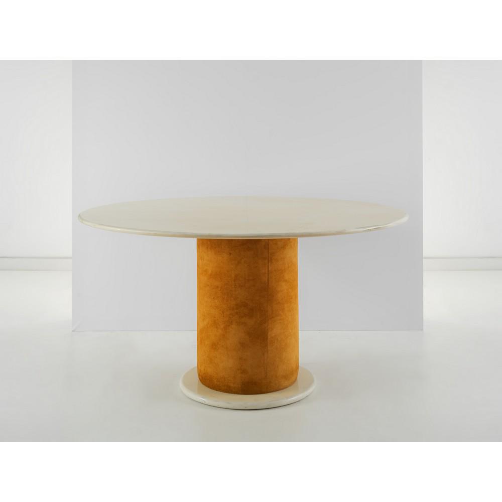 POLTRONOVA (Attr.le), Tavolo da pranzo di forma circolare, (1 of 1)