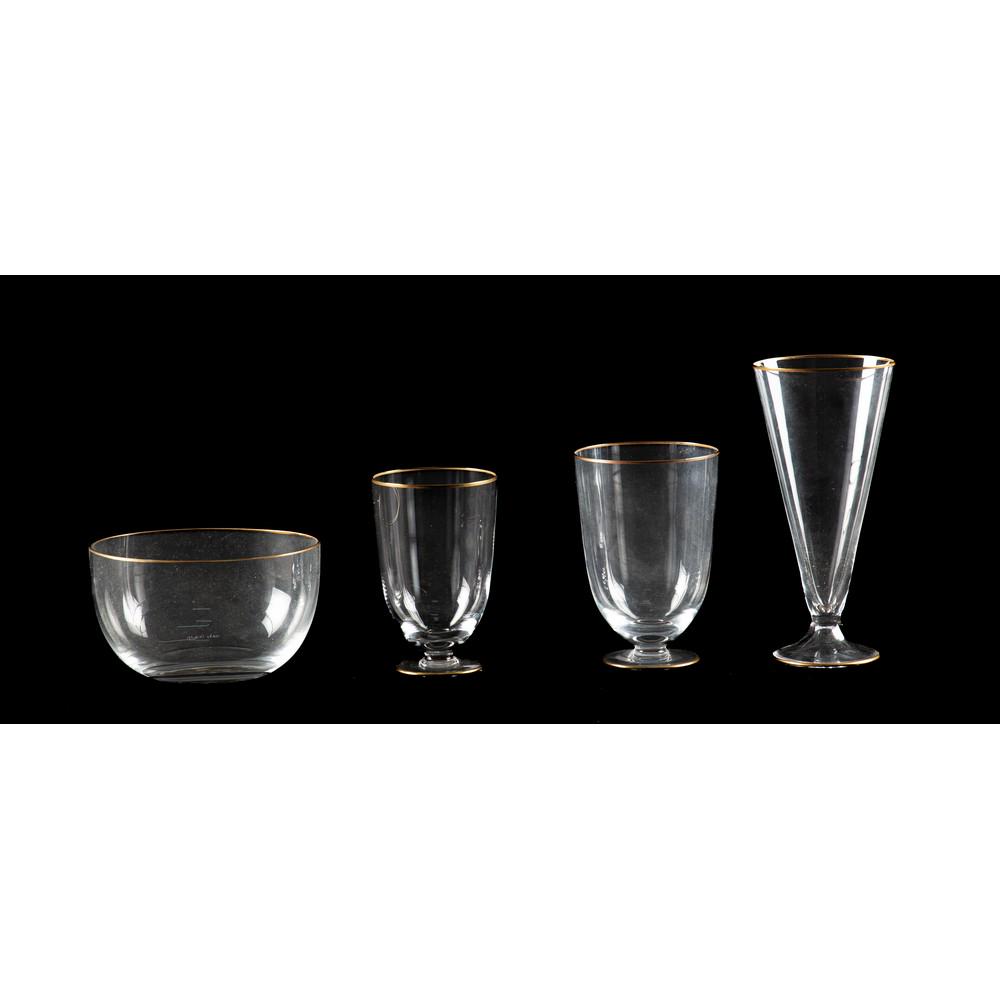 CARLO MORETTI, Servizio di bicchieri in vetro soffiato (1 of 1)