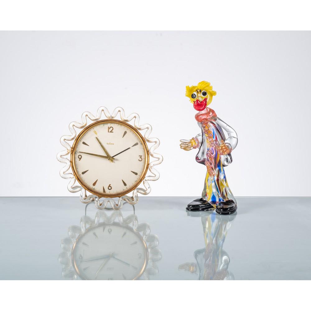 ITALORA E MAESTRI MURANESI, Un orologio tavolo e scultura (1 of 1)