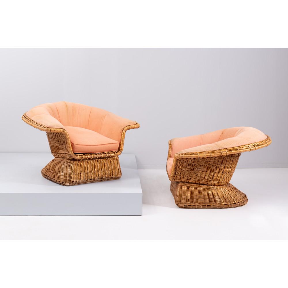 LYDA LEV McGUIRE, Coppia di grandi poltrone (1 of 1)