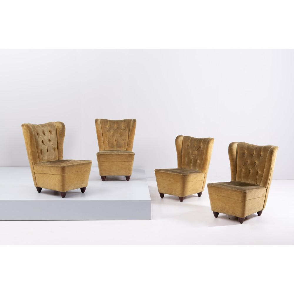 GIO PONTI (Attr.le), Quattro poltrone (1 of 1)