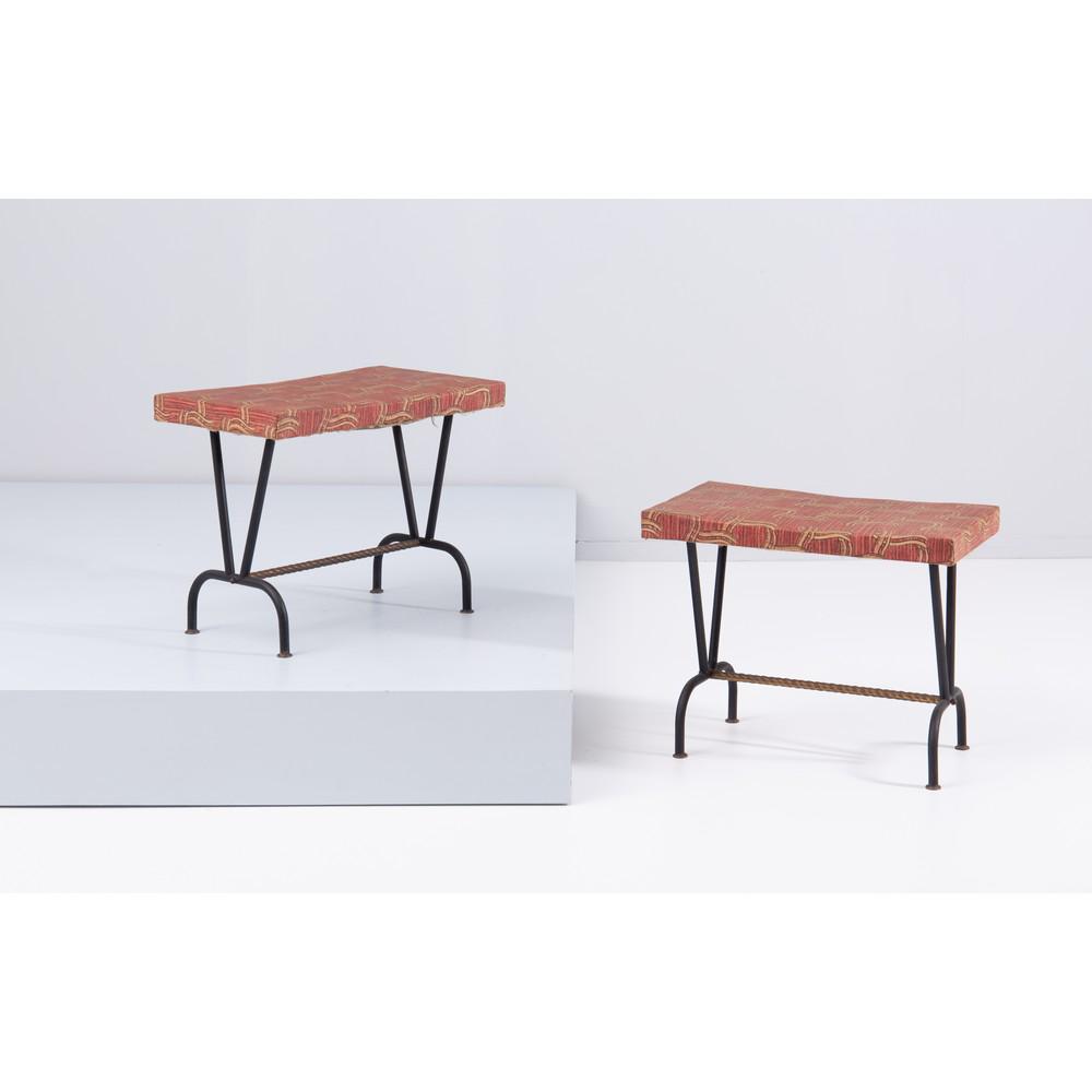 PRODUZIONE ITALIANA 1950 ca., Coppia di sgabelli (1 of 1)