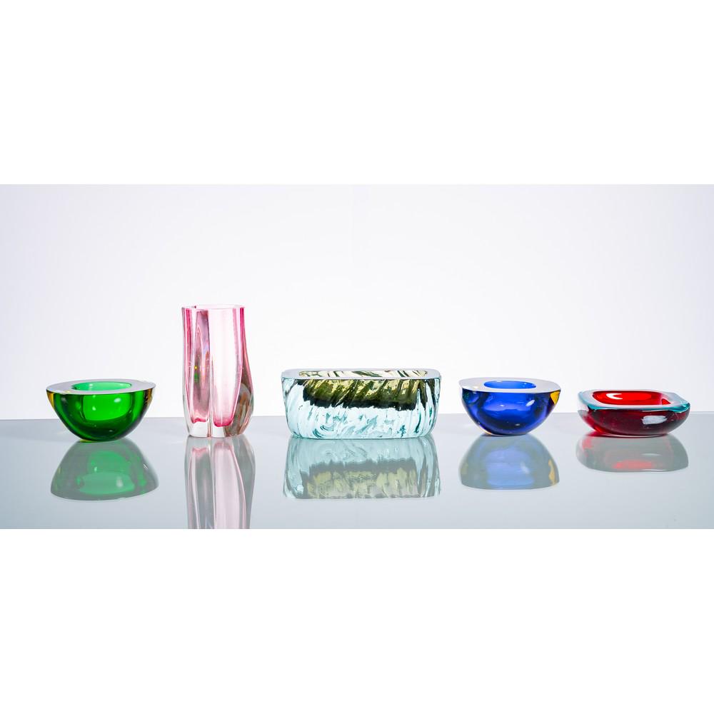 MAESTRI MURANESI, Tre posacenere, vaso e uno svuota tasche (1 of 1)