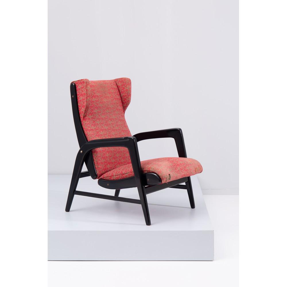 PRODUZIONE CANTURINA 1950 ca., Poltrona reclinabile (1 of 1)