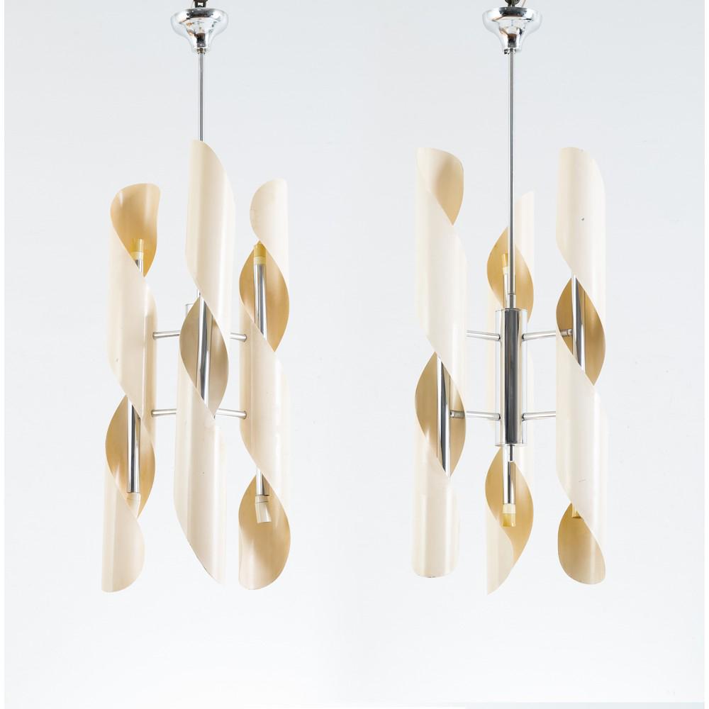 GOFFREDO REGGIANI, Coppia di lampade a sospensione (1 of 1)