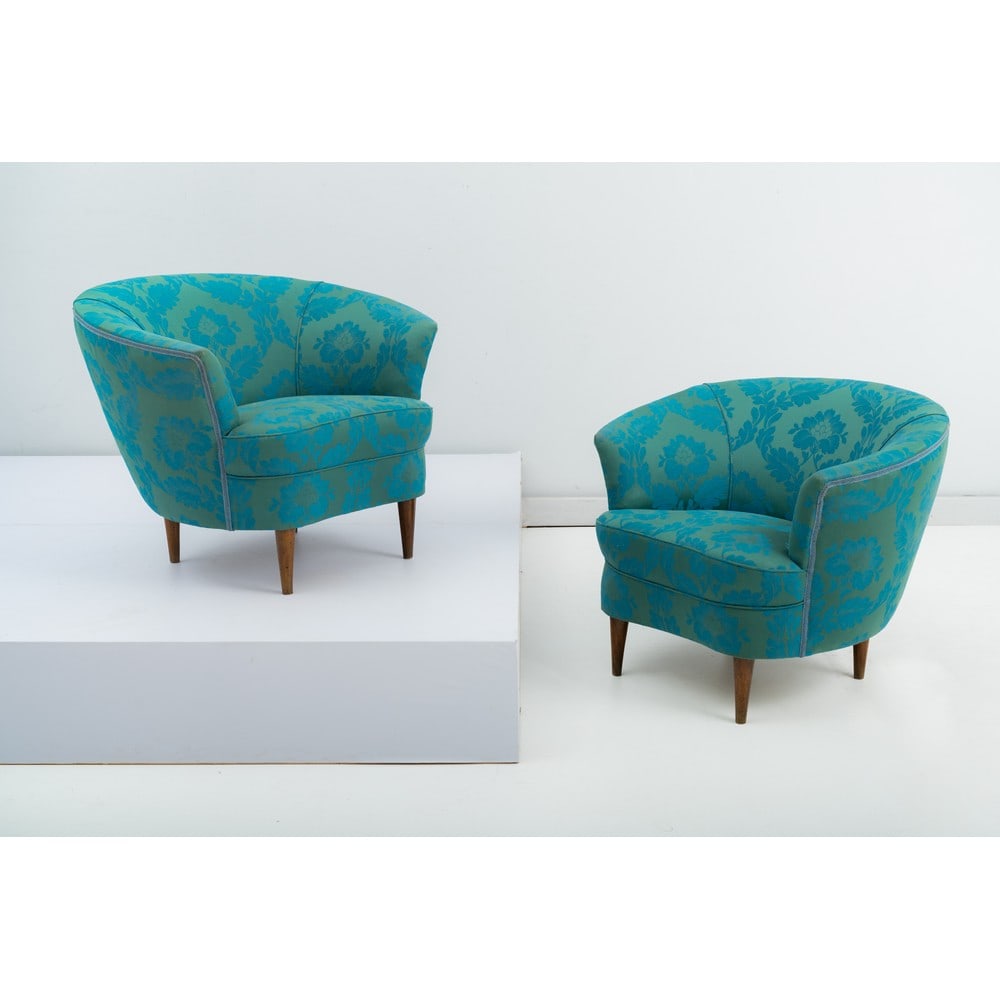 GIO PONTI (Attr.le), Coppia di poltrone (1 of 1)