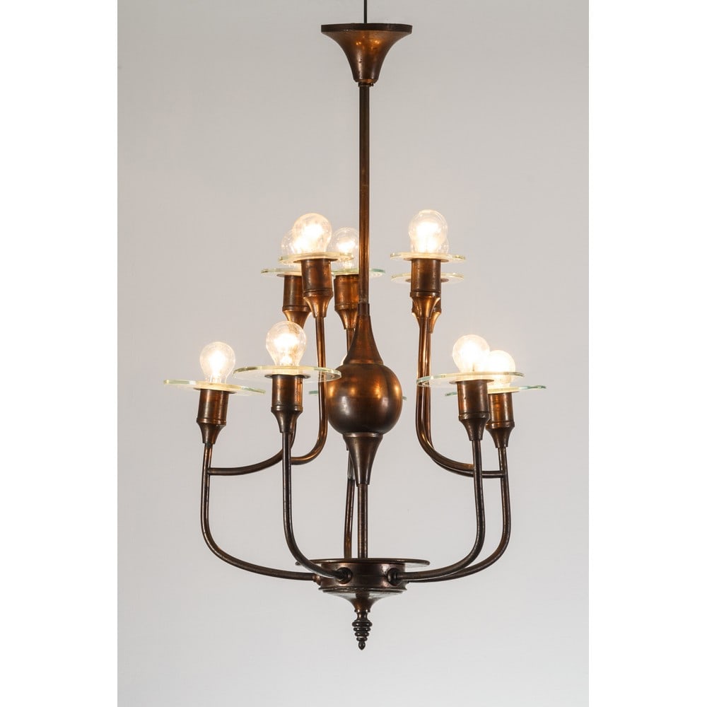 PRODUZIONE ITALIANA 1940 ca., Lampada a sospensione (1 of 1)