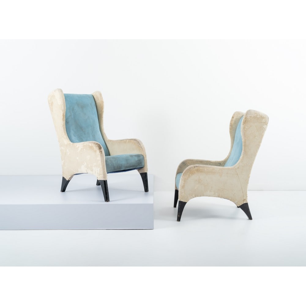 GIO PONTI, Coppia di poltrone (1 of 2)