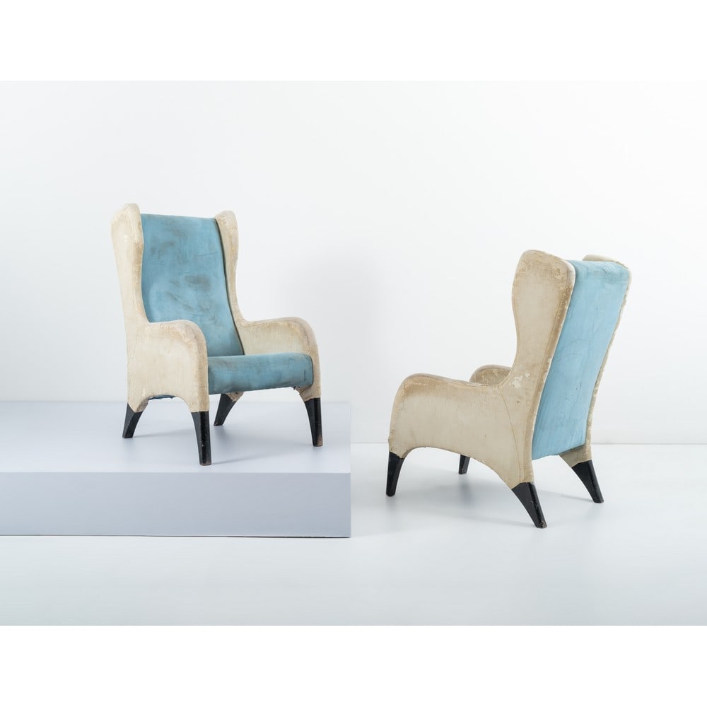 GIO PONTI, Coppia di poltrone (1 of 2)