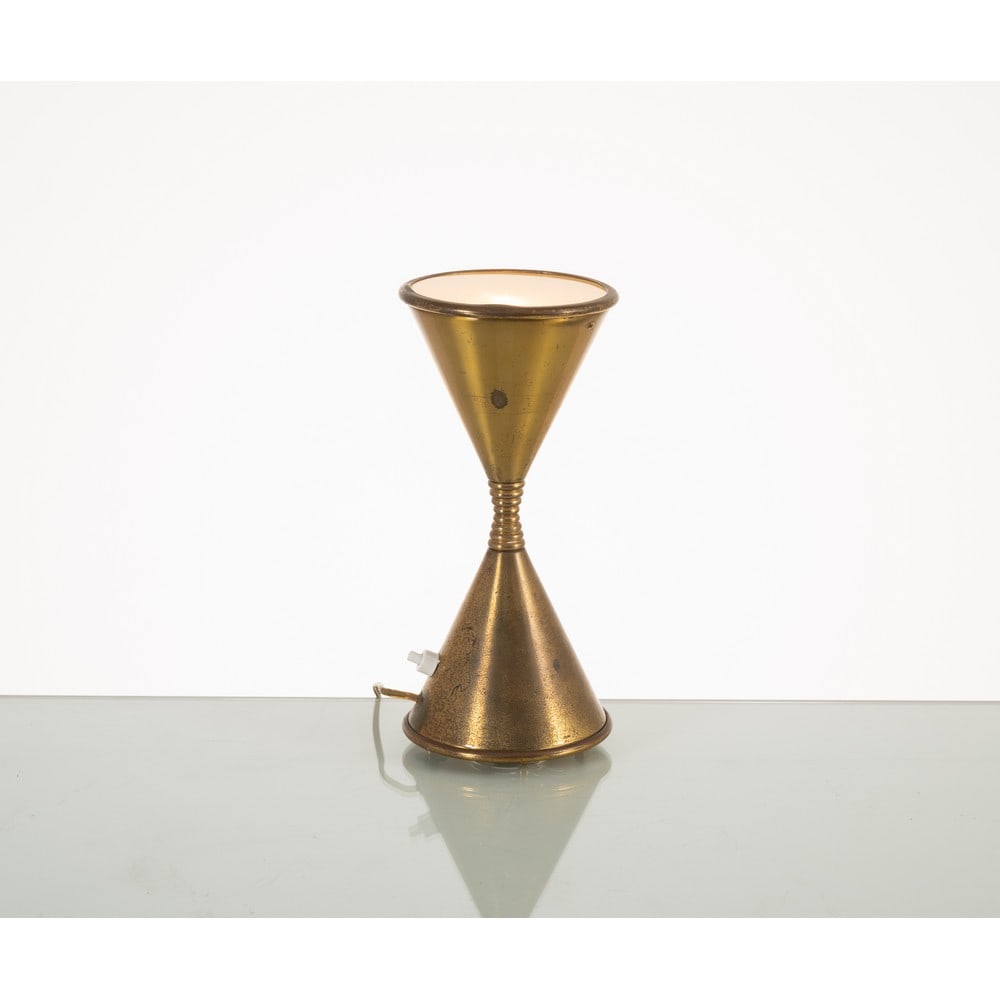 ANGELO LELLI, Lampada da tavolo modello “Clessidra” (1 of 2)