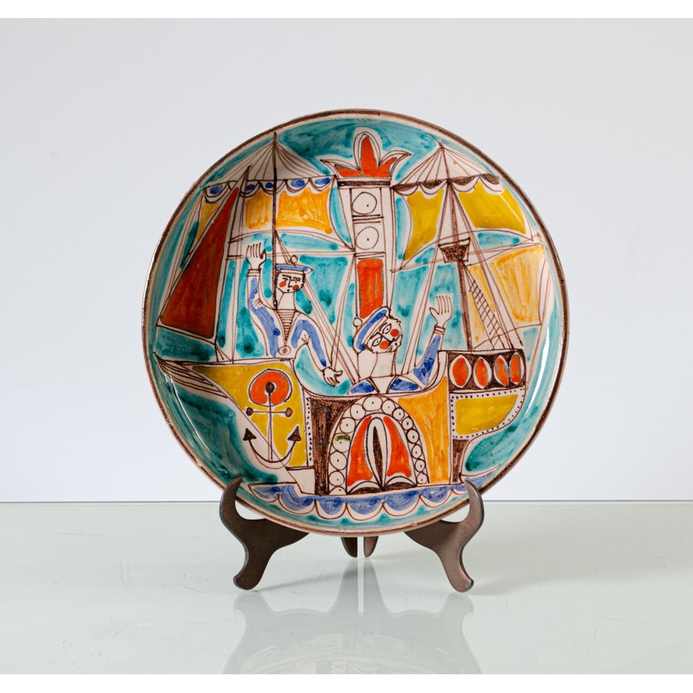 GIOVANNI DE SIMONE, Piatto in ceramica (1 of 1)