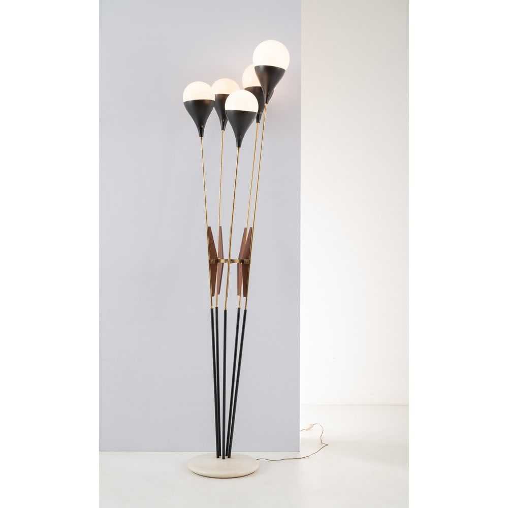 STILNOVO (Attr.le), Lampada da terra modello “Alberello” (1 of 2)