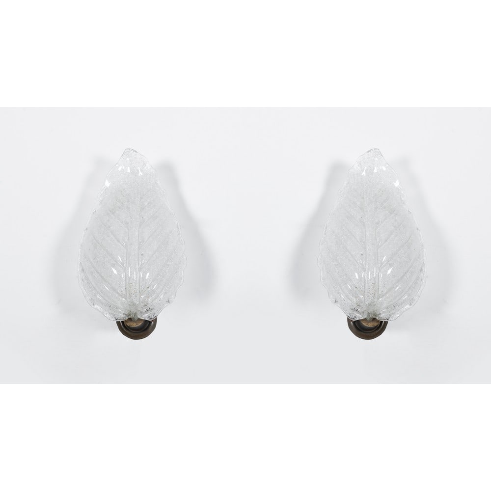 ERCOLE BAROVIER, Coppia di lampade da parete (1 of 1)