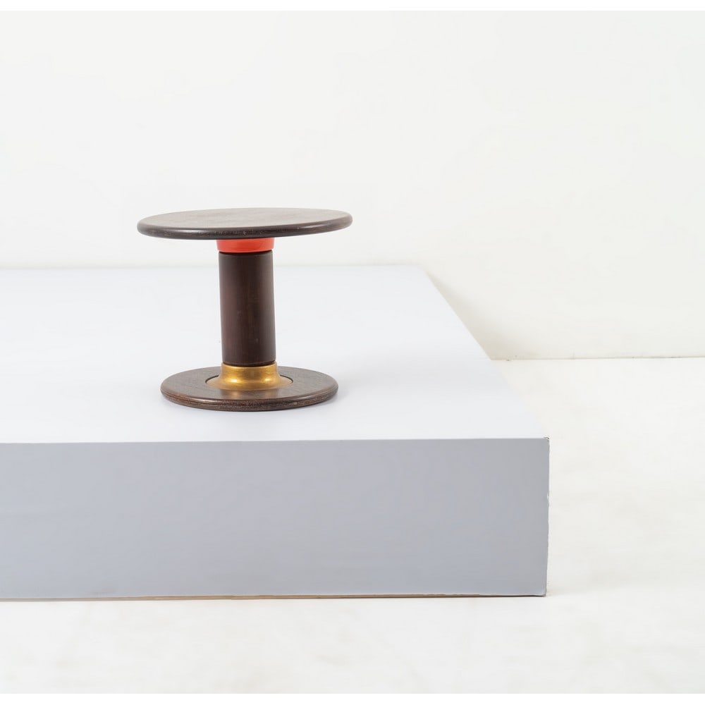 ETTORE SOTTSASS, Tavolo da salotto modello “Rocchetto” (1 of 1)