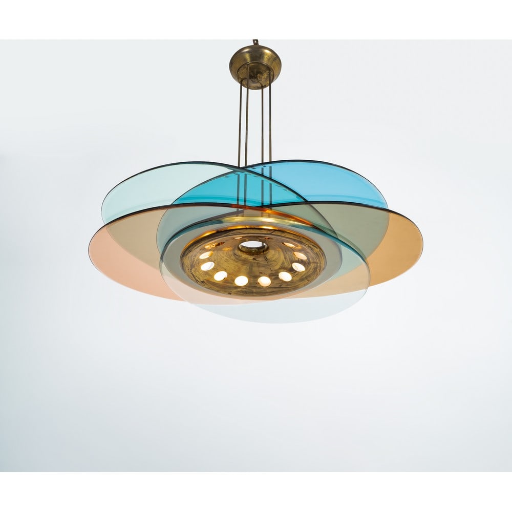 MAX INGRAND, Lampada a sospensione modello “1452” (1 of 3)