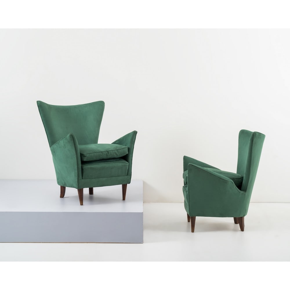 GIO PONTI, Coppia di poltrone (1 of 2)