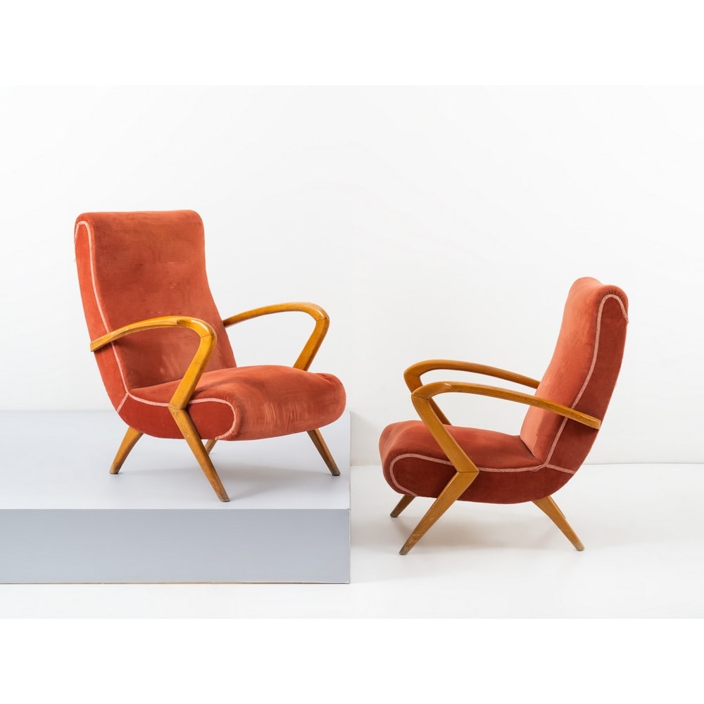 PAOLO BUFFA, Coppia di poltrone (1 of 1)