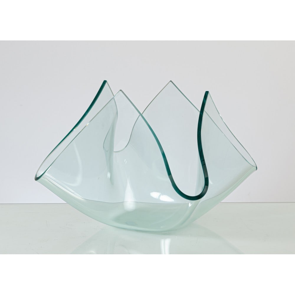 PIETRO CHIESA, Centrotavola modello “Cartoccio” in cristallo (1 of 1)