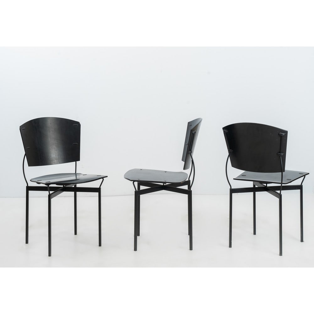 JESSE MARSH, Tre sedie modello "Elasta" (1 of 1)