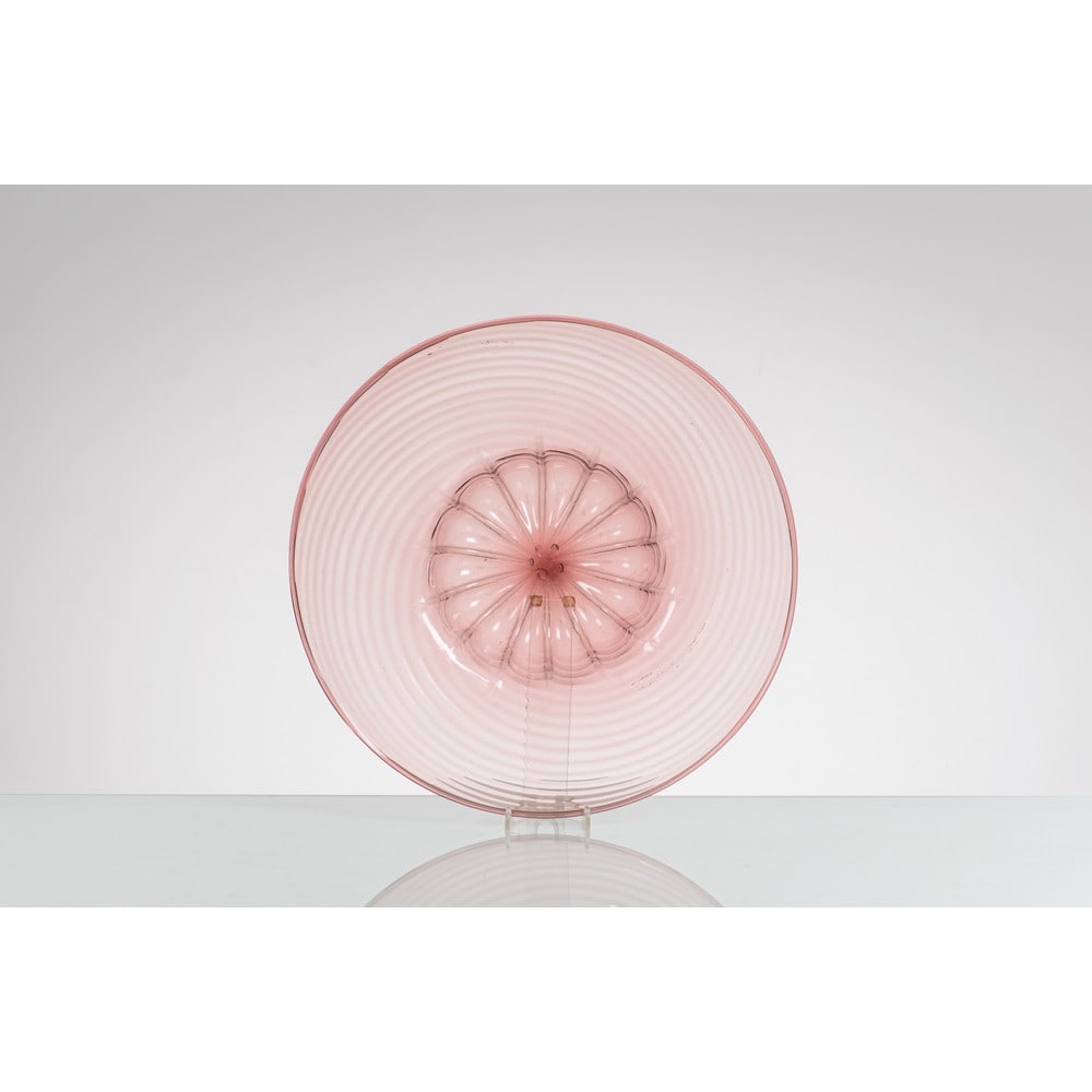 VITTORIO ZECCHIN, Piatto in vetro (1 of 1)