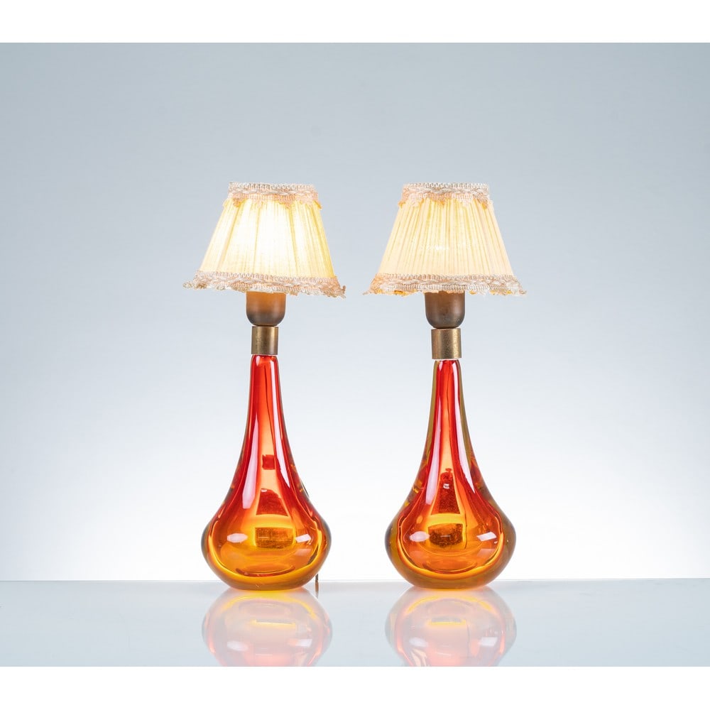 FLAVIO POLI, Coppia di lampade da tavolo (1 of 2)