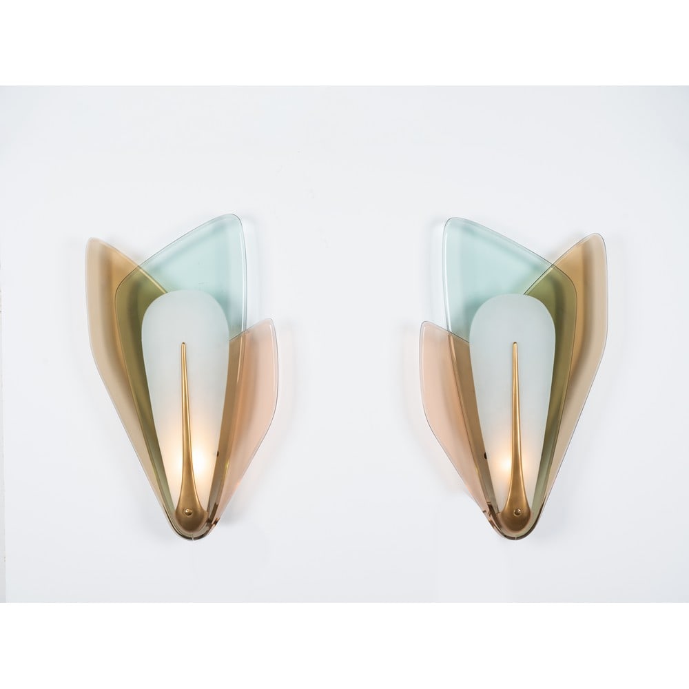 MAX INGRAND, Coppia di lampade da parete (1 of 2)