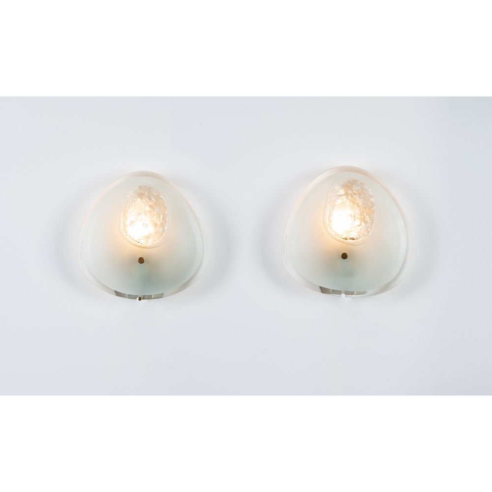 MAX INGRAND, Coppia di lampade da parete modello “1944” (1 of 2)