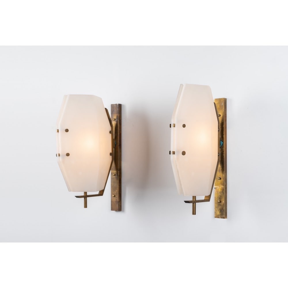 ELIO MONESI, Coppia di lampade da parete (1 of 2)