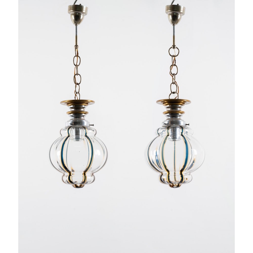 TONI ZUCCHERI (Attr.), Due lampade a sospensione (1 of 1)