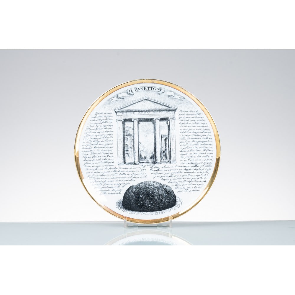 PIERO FORNASETTI, Piatto in porcellana (1 of 1)