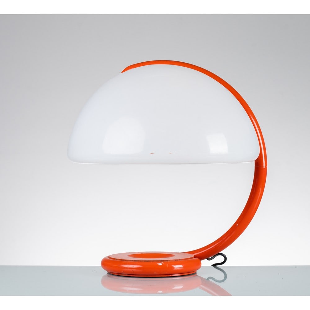 ELIO MARTINELLI, Lampada da tavolo modello “Serpente” (1 of 2)