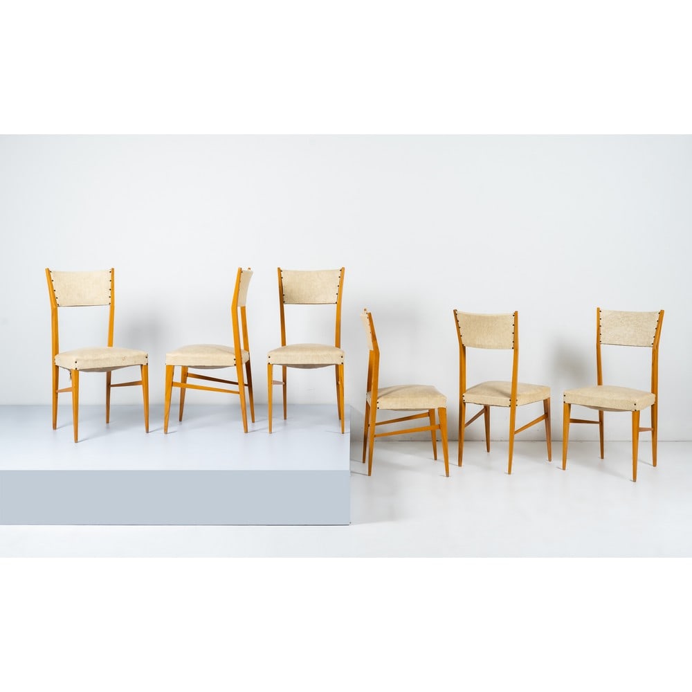 GIO PONTI (Attr.), Sei sedie (1 of 1)